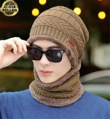 CRUMSIUM Woven Beanie Cap