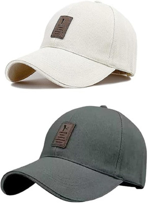 blutech Solid Sports/Regular Cap Cap(Pack of 2)