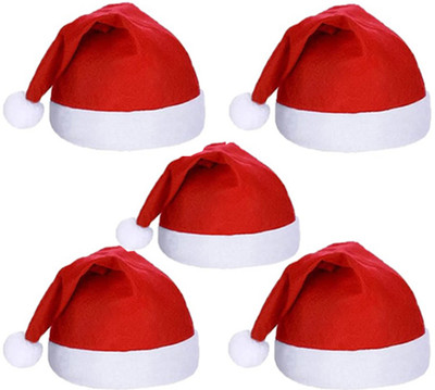 Jaash Santa Cap Cap(Pack of 5)