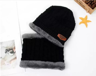 NPU Woven Beanie Cap(Pack of 2)