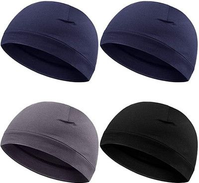 Caiuse Solid Sports/Regular Cap Cap(Pack of 4)