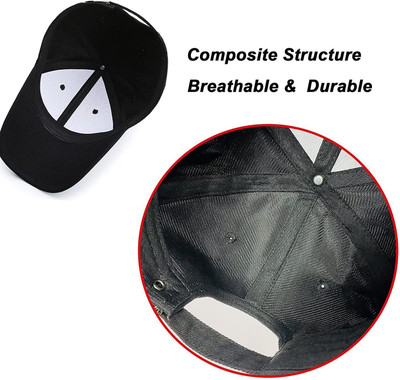 ILLEARION Solid, Self Design, Embroidered Sports/Regular Cap Cap(Pack of 4)