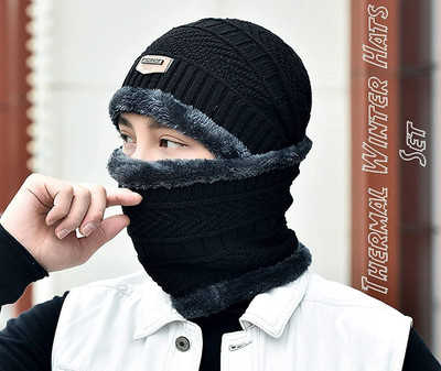 EVENDEN Solid Beanie Cap