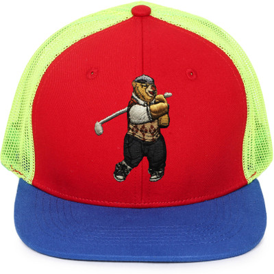 KOLOROBIA Embroidered Snapback Cap Cap