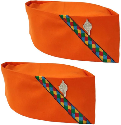 Stylewell Solid Skull Cap Cap(Pack of 2)