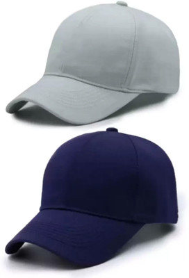 selloria Solid, Self Design Sports/Regular Cap Cap(Pack of 2)