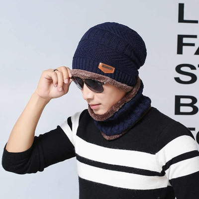 eastern club Solid Beanie Cap(Pack of 2)