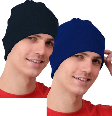 THE BLAZZE Skull Cap Cap(Pack of 2)