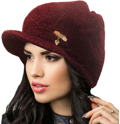 TRUE INDIAN Solid Beanie Cap