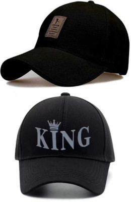 ADNOCK Embroidered Sports/Regular Cap Cap(Pack of 2)