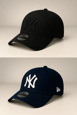 cap world Embroidered, Self Design, Solid Sports/Regular Cap Cap(Pack of 2)