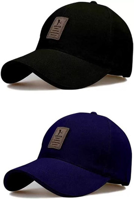 Dcmr Embroidered, Solid Sports/Regular Cap Cap(Pack of 2)