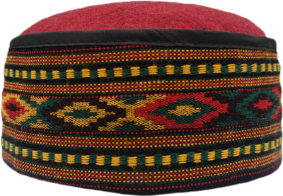 Promoworks Embellished, Woven Skull Cap Cap