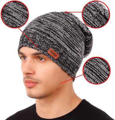 Knotyy Solid Beanie Cap