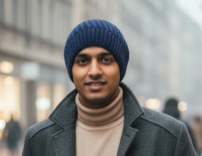 Moda Bay Striped Beanie Cap