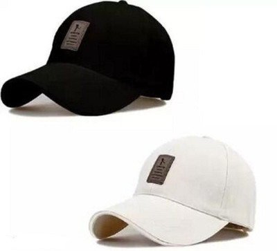 CAPTAP Solid Sports/Regular Cap Cap(Pack of 2)