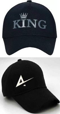 Nk tip top Applique, Printed Sports/Regular Cap Cap(Pack of 2)