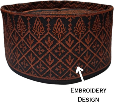 Barkati Embroidered Prayer Cap Cap