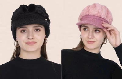 GLAMHOOD Visor Cap Cap(Pack of 2)