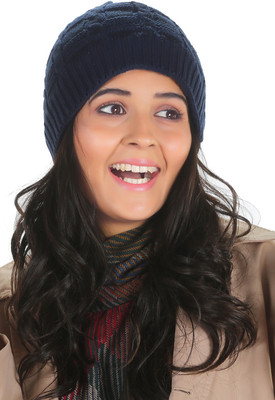 Stavya Designer Solid Beanie Cap