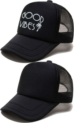 Looxmear Printed Trucker Cap Cap(Pack of 2)