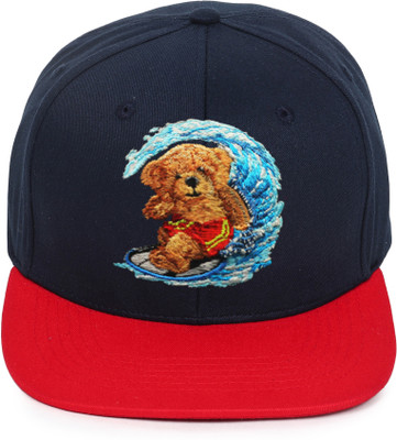 KOLOROBIA Embroidered Snapback Cap Cap