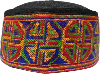 Promoworks Embellished, Woven Skull Cap Cap