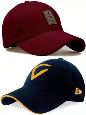FLEXCY Sports/Regular Cap Cap(Pack of 2)