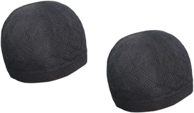 FAFetraders Solid Prayer Cap Cap(Pack of 2)