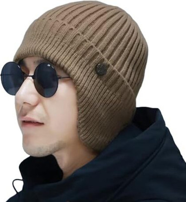 SYGA Self Design Beanie Cap