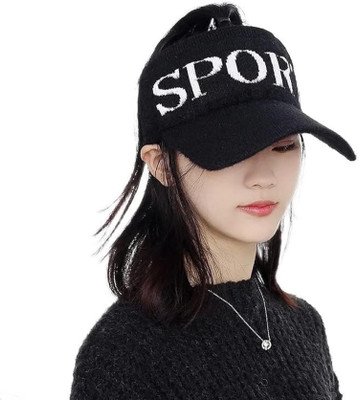 TQLOQZ Solid Visor Cap Cap