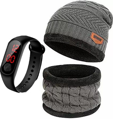 STARTUPSTORE Beanie Cap(Pack of 3)