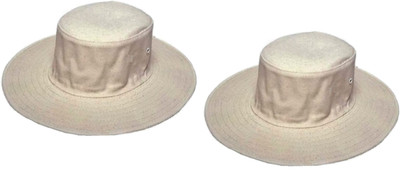 FQZILON Solid Cricket Cap Cap(Pack of 2)
