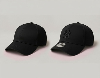 selloria Embroidered, Self Design, Solid Sports/Regular Cap Cap(Pack of 2)