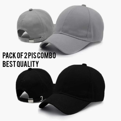 SK ROYAL Solid Sports/Regular Cap Cap(Pack of 2)