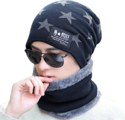 MOMISY Printed Beanie Cap