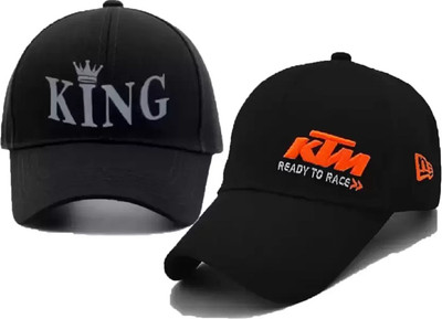 Rozti Applique Sports/Regular Cap Cap(Pack of 2)