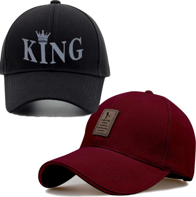 GISTARIX Printed Sports/Regular Cap Cap(Pack of 2)