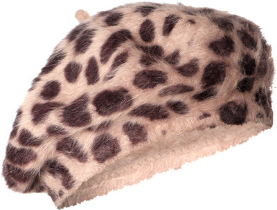 ZACHARIAS Animal Print Skull Cap Cap