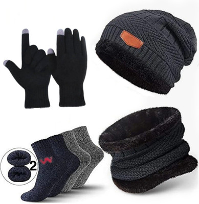 Polo store Solid Beanie Cap(Pack of 3)