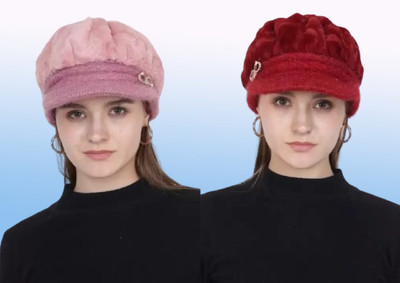 GLAMHOOD Visor Cap Cap(Pack of 2)