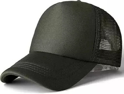 FD FLORIDA Solid, Self Design Sports/Regular Cap Cap