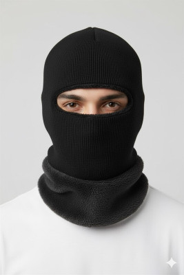 CAPSVILLA Solid Monkey Cap Cap