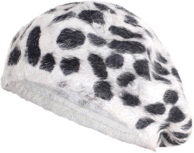 ZACHARIAS Animal Print Skull Cap Cap