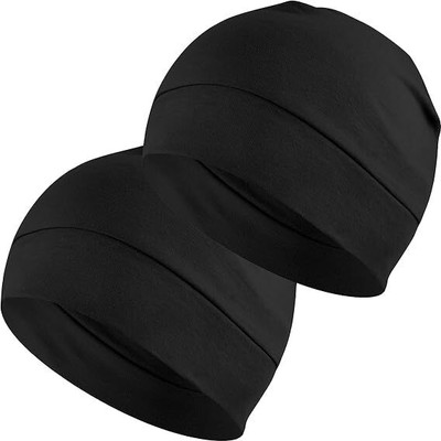 kd hosiery Solid Skull Cap Cap(Pack of 2)