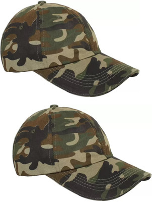Atabz Printed Sports/Regular Cap Cap(Pack of 2)