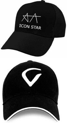 b for u Embroidered, Solid Sports/Regular Cap Cap(Pack of 2)