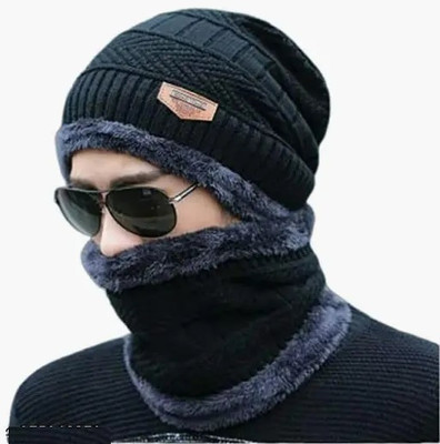 ARBAJ ENTERPRISES Solid Beanie Cap(Pack of 2)