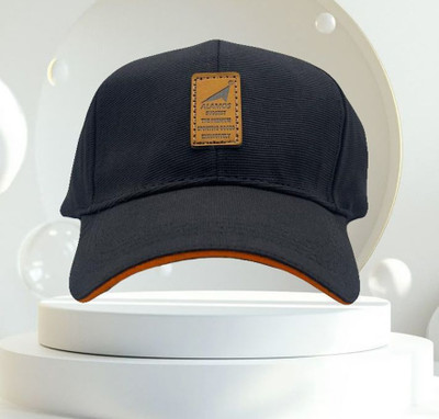 AngaarLook Printed, Self Design, Solid Sports/Regular Cap Cap