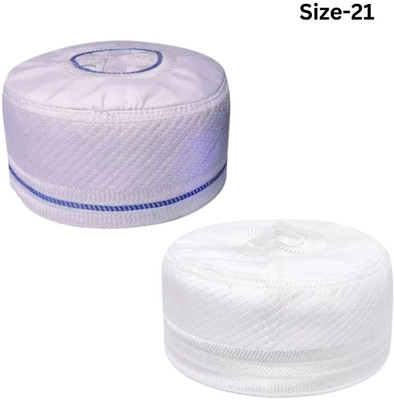 Barkati Embroidered Prayer Cap Cap(Pack of 2)